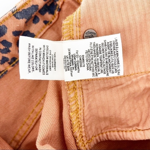 Free People Zip It Up Leopard Print Mini Skirt - Picture 6 of 6